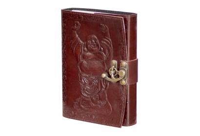 Handmade Embossed Laughing Buddha Antique Design Notebook & Sketchbook Journals Diary
